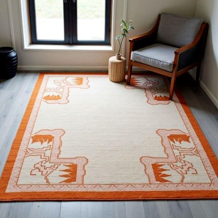 Bohemian Wool Area Carpet